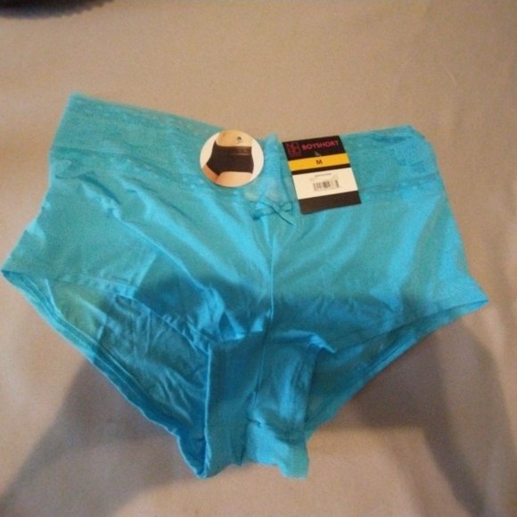 No Boundaries Intimates & Sleepwear No Bo Blue Boy Shorts Panties